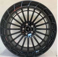 22" Mercedes S-Class S550 S560 S580 S600 S63 Staggered Gloss Black Wheels & Rims
