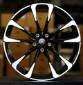 22" Lamborghini Urus Forged Staggered Black Machined Style 11 Wheels & Rims