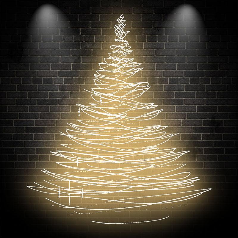 Wire Harness Christmas Tree Decoration neon signs | Creative LED Lights for Holiday Magic