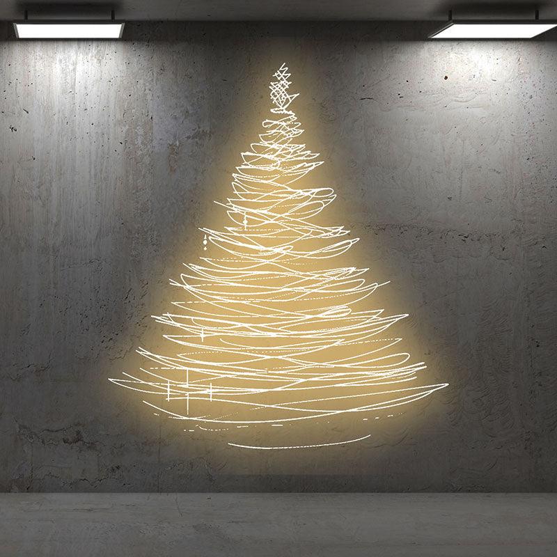 Wire Harness Christmas Tree Decoration neon signs | Creative LED Lights for Holiday Magic