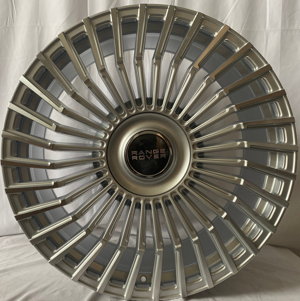 24" Range Rover Full Size Sport Defender HSE 2023+ Silver Machined Wheels & Rims