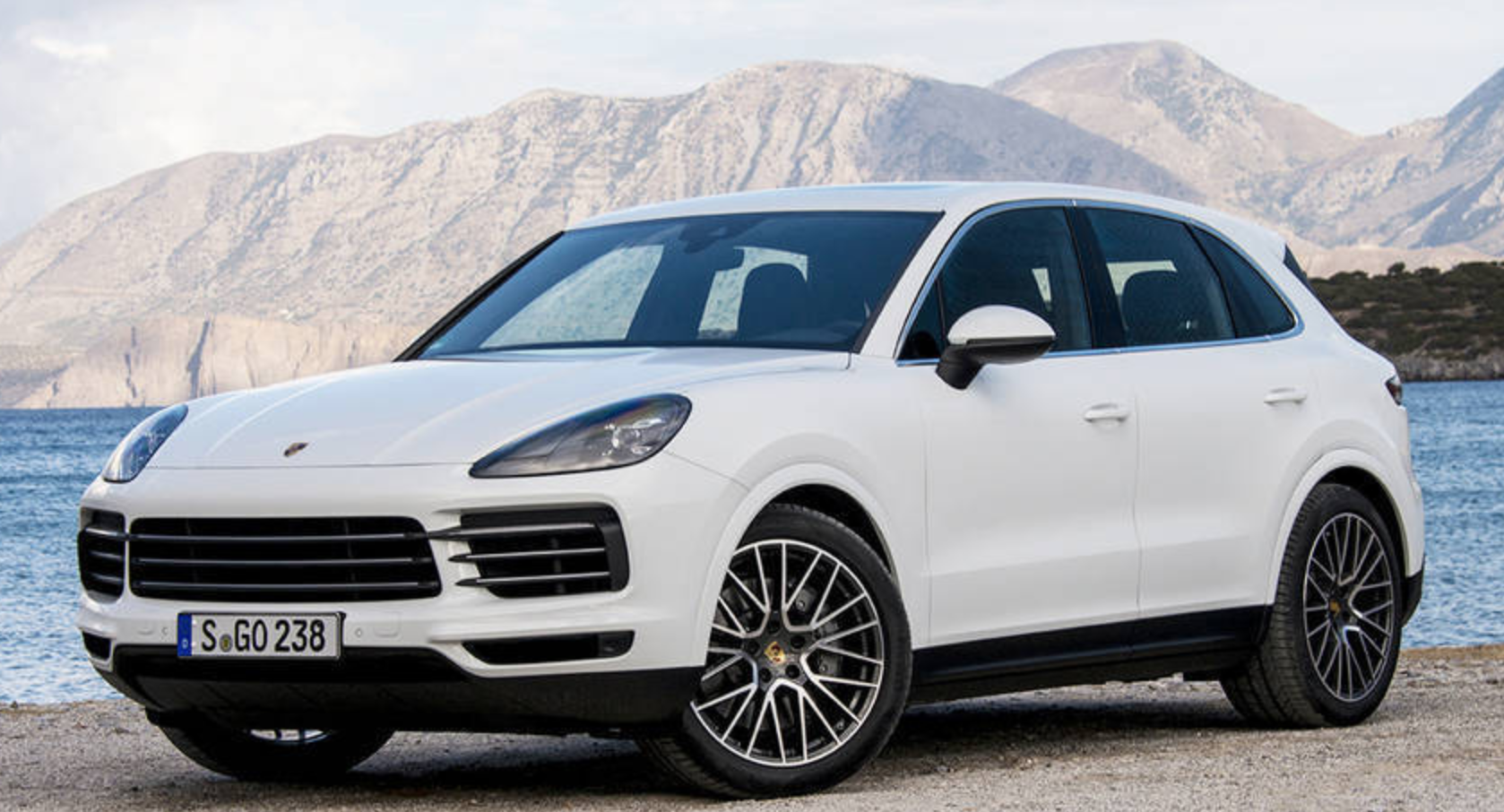 22" Porsche Cayenne S GTS Turbo Mesh Spyder Gunmetal Machined Wheels & Rims