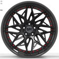 3-Piece Aluminum Alloy Forged Car Wheel Rims