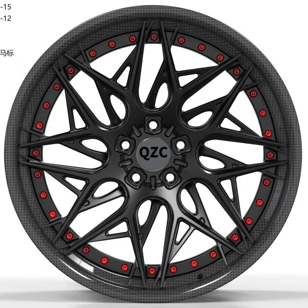 3-Piece Aluminum Alloy Forged Car Wheel Rims