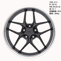 Two piece forged wheel hub