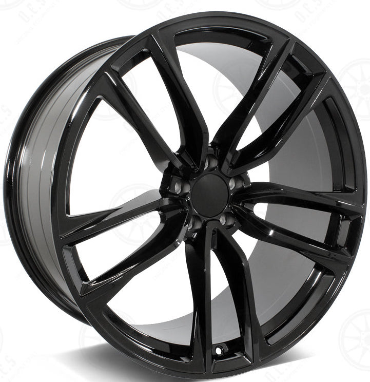 20" Mercedes C-Class E-Class C400 C350 E550 E350 Black Machined Style 43 Wheels & Rims