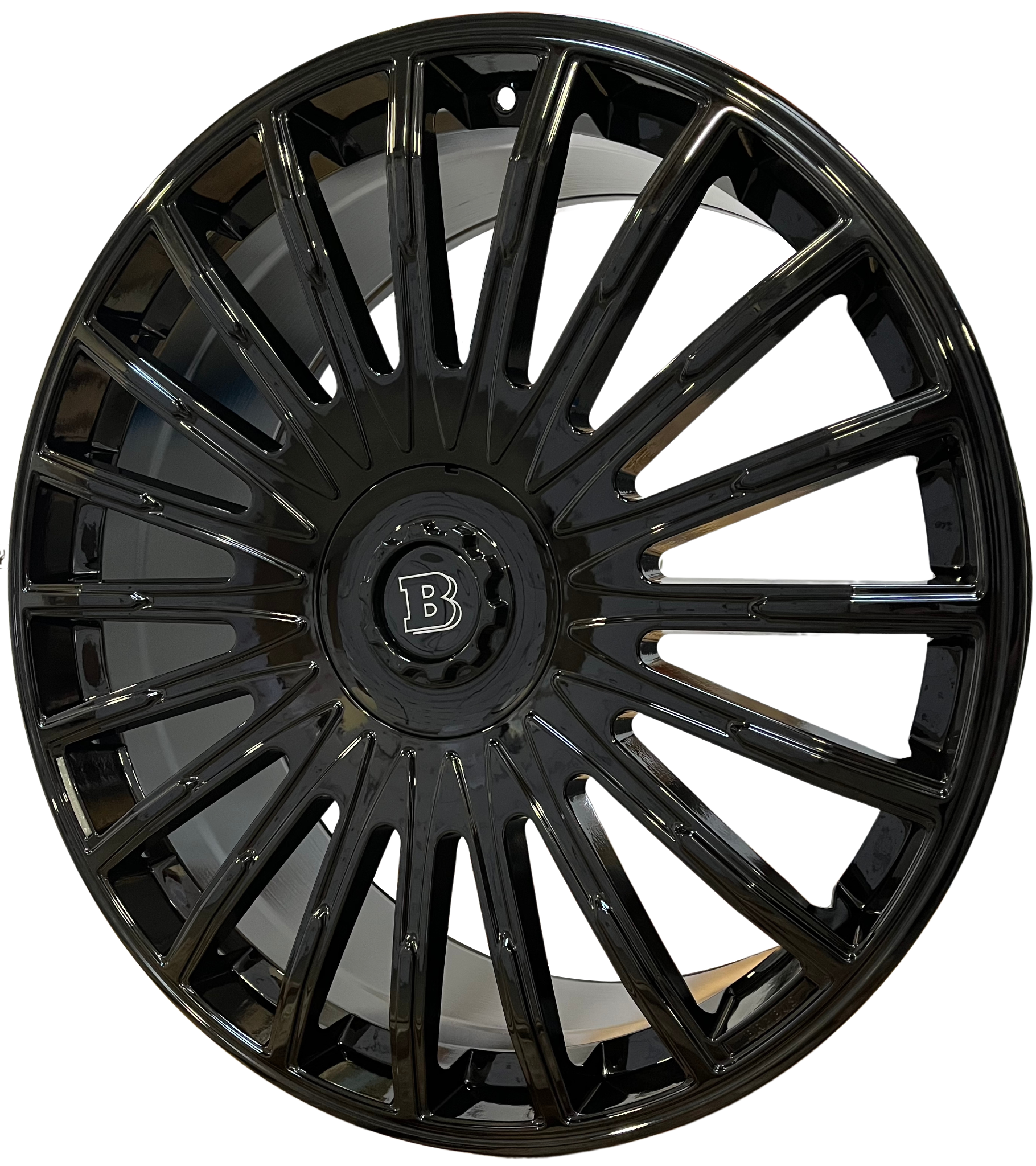 24" Mercedes G-Wagon G550 G63 G65 Forged Brabus Gloss Black Style 53 Wheels