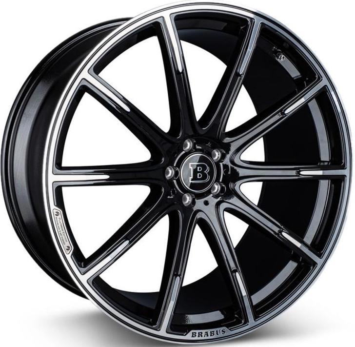 22" Mercedes G-Wagon G63 G550 Brabus Platinum Style Satin Black Machined Wheels & Rims