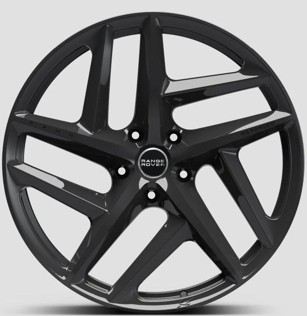 22" Range Rover Full Size Sport Defender Satin Black Style 36 Wheels & Rims