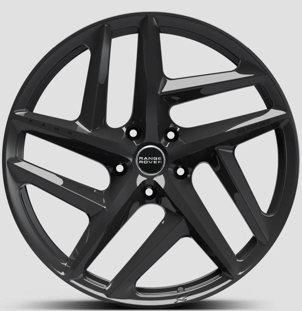 22" Range Rover Full Size Sport Defender Satin Black Style 36 Wheels & Rims