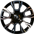 21" Rolls Royce Ghost Cullinan Phantom Forged Staggered Black Machined Wheels & Rims
