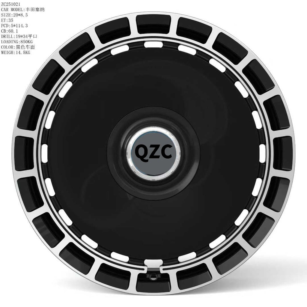 Customized forged wheel hub