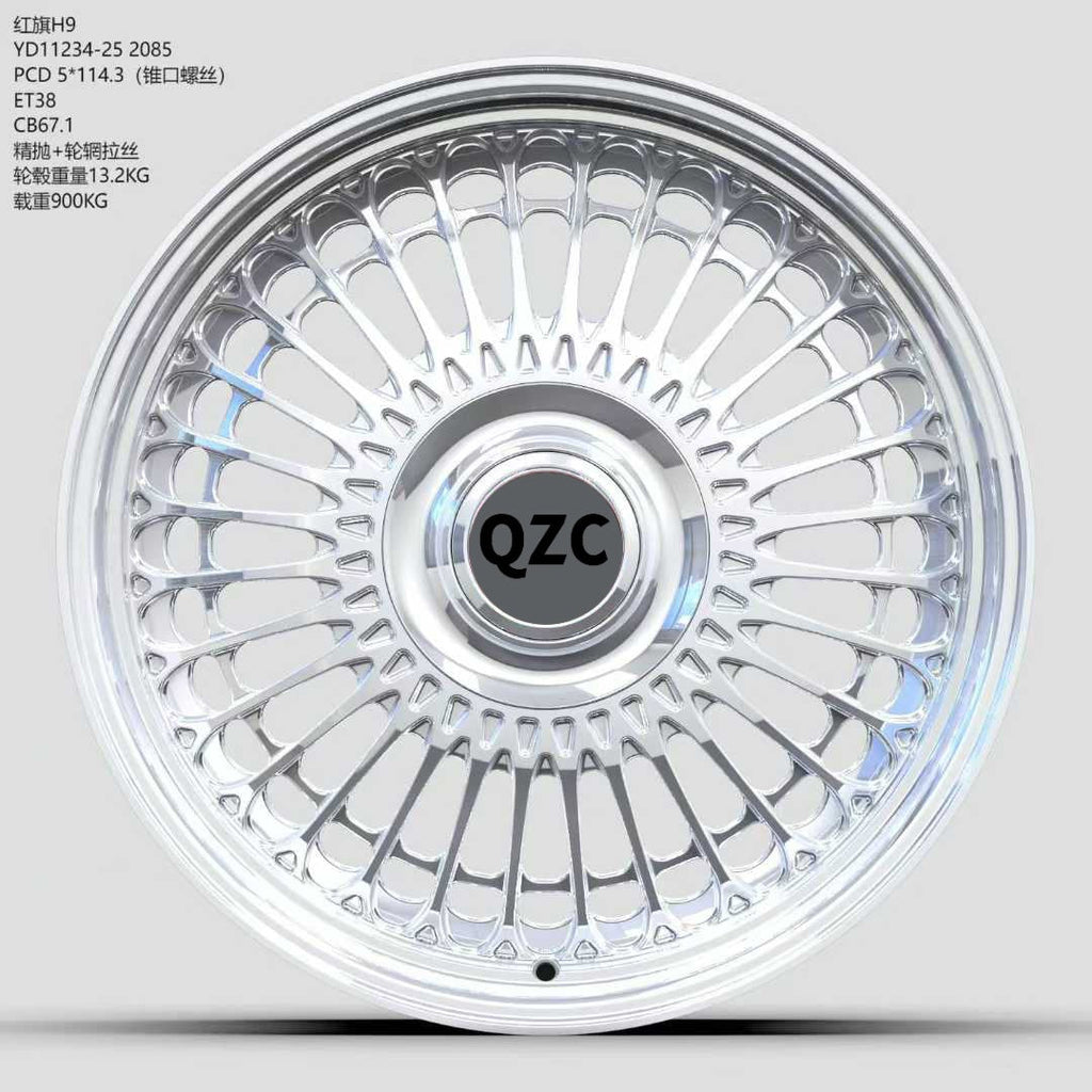 Forged wheel hub