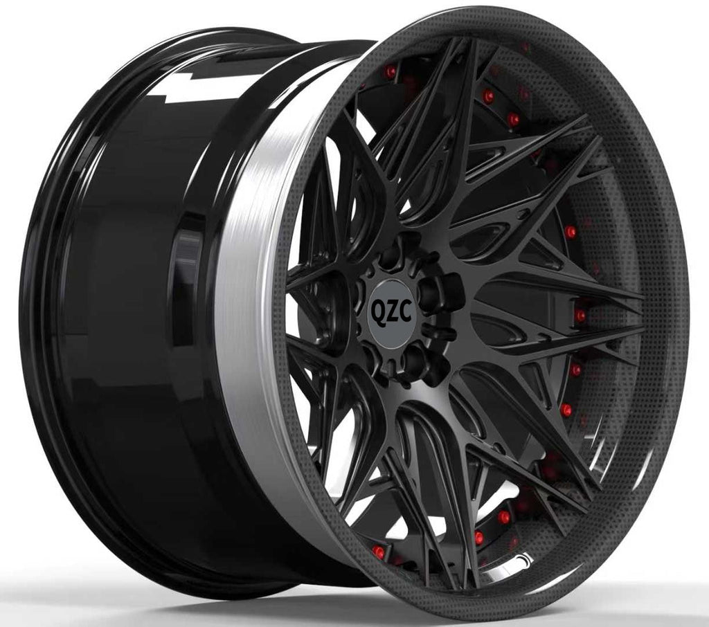 3-Piece Aluminum Alloy Forged Car Wheel Rims