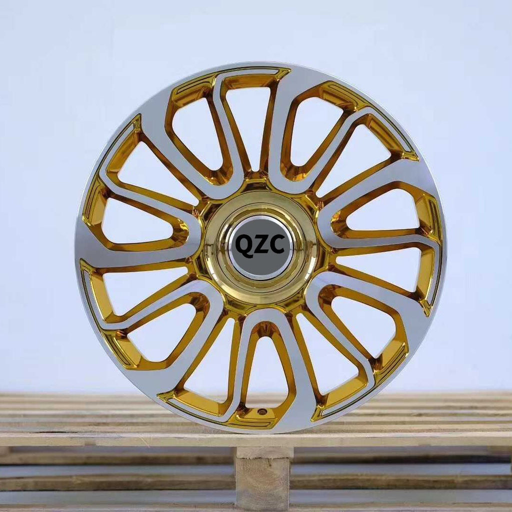 Forged aluminum alloy wheels