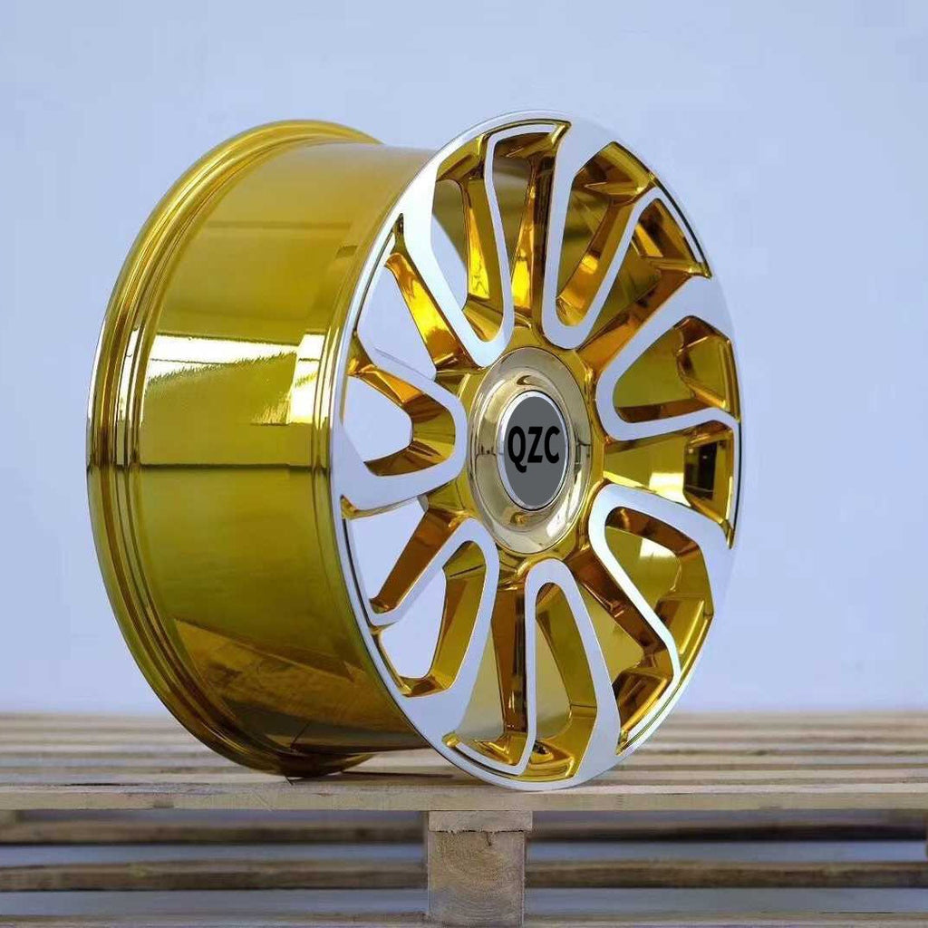 Forged aluminum alloy wheels