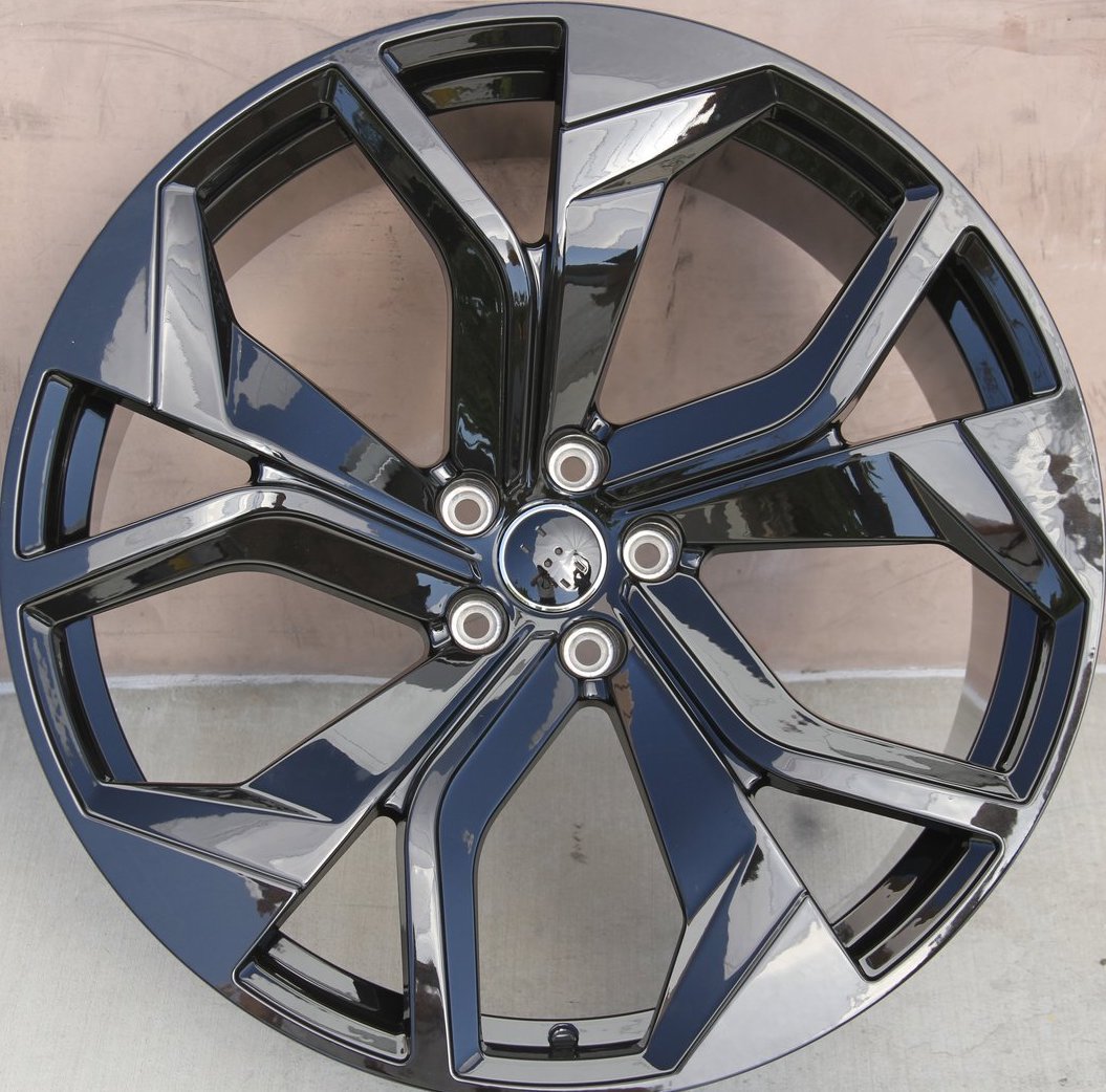 22" Audi Q5 Q7 Q8 A6 A7 A8 S-Line Gloss Black Wheels & Rims