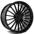 18" Mercedes C-Class E-Class C400 C350 E550 E350 Gloss Black Wheels & Rims