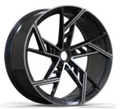 21" Audi A6 A8 Q7 Q8 SQ8 RS S-Line Black Machined Style 44 Wheels