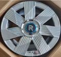 21" Rolls Royce Ghost Cullinan Phantom Forged Black Spectre Polished Wheels & Rims