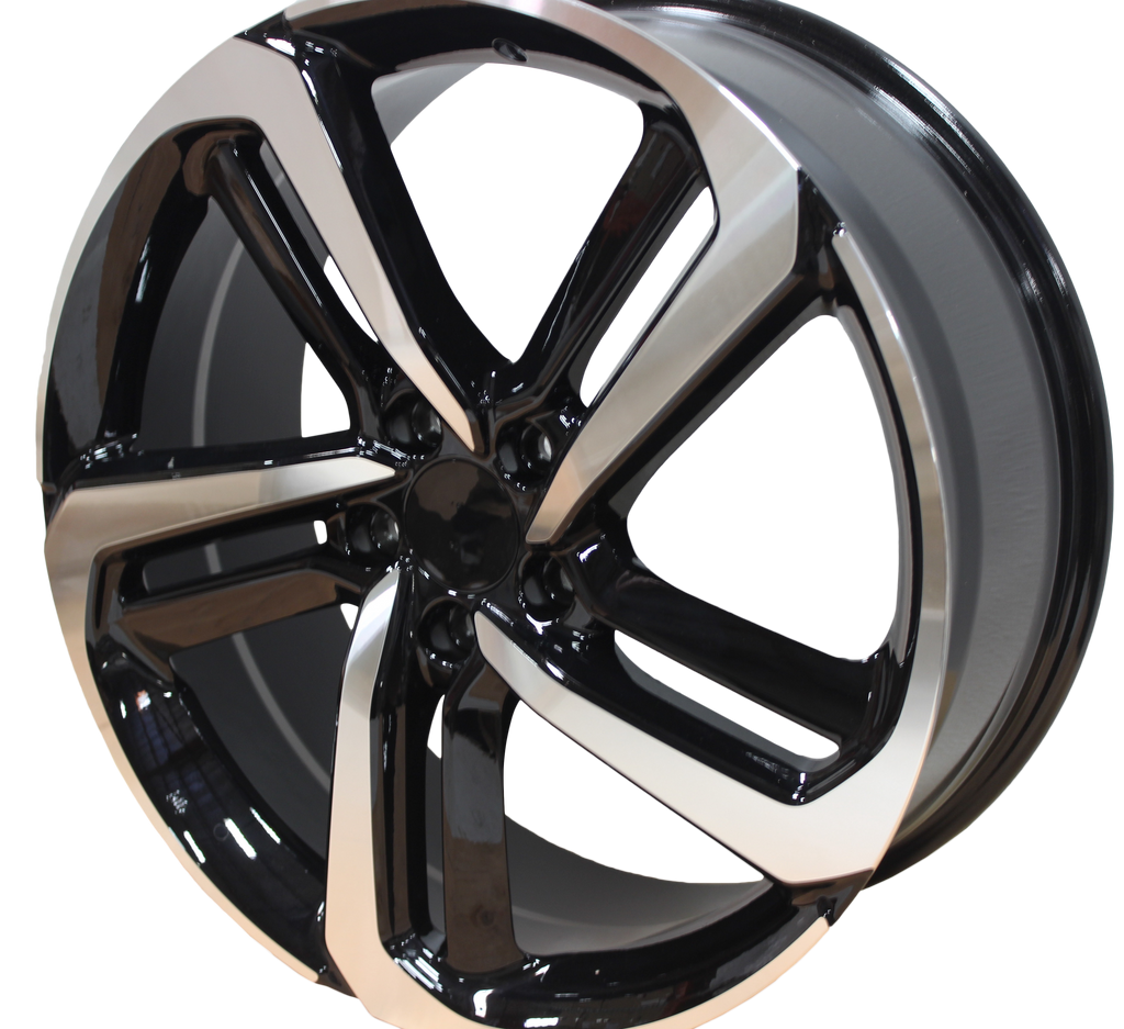 18" Honda Accord Civic CRV Acura Black Machined Wheels & Rims