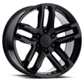 22" Chevy GMC Sierra Yukon Tahoe Trail Boss Gloss Black Style 30 Wheels