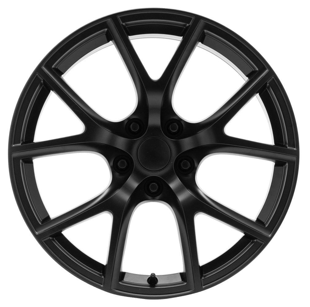 20" Jeep Grand Cherokee SRT Hellcat Laredo Satin Black Style 11 Wheels