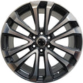20" Toyota 4Runner FJ Cruiser Tacoma Tundra Sequoia Gunmetal Machined Wheels & Rims