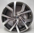 18" VW Golf GTI Jetta Passat R32 Style Gray Machined Wheels & Rims