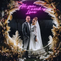 All You Need Is Love Led Neon Sign Light. Custom neon light sign for wedding