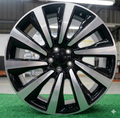 24" Range Rover Full Size Sport SV SE Black Machined Style 33 Wheels
