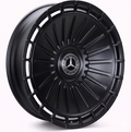 24" Mercedes GLE GL GLS ML Monoblock Forged Gloss Black Style 6330 Wheels & Rims