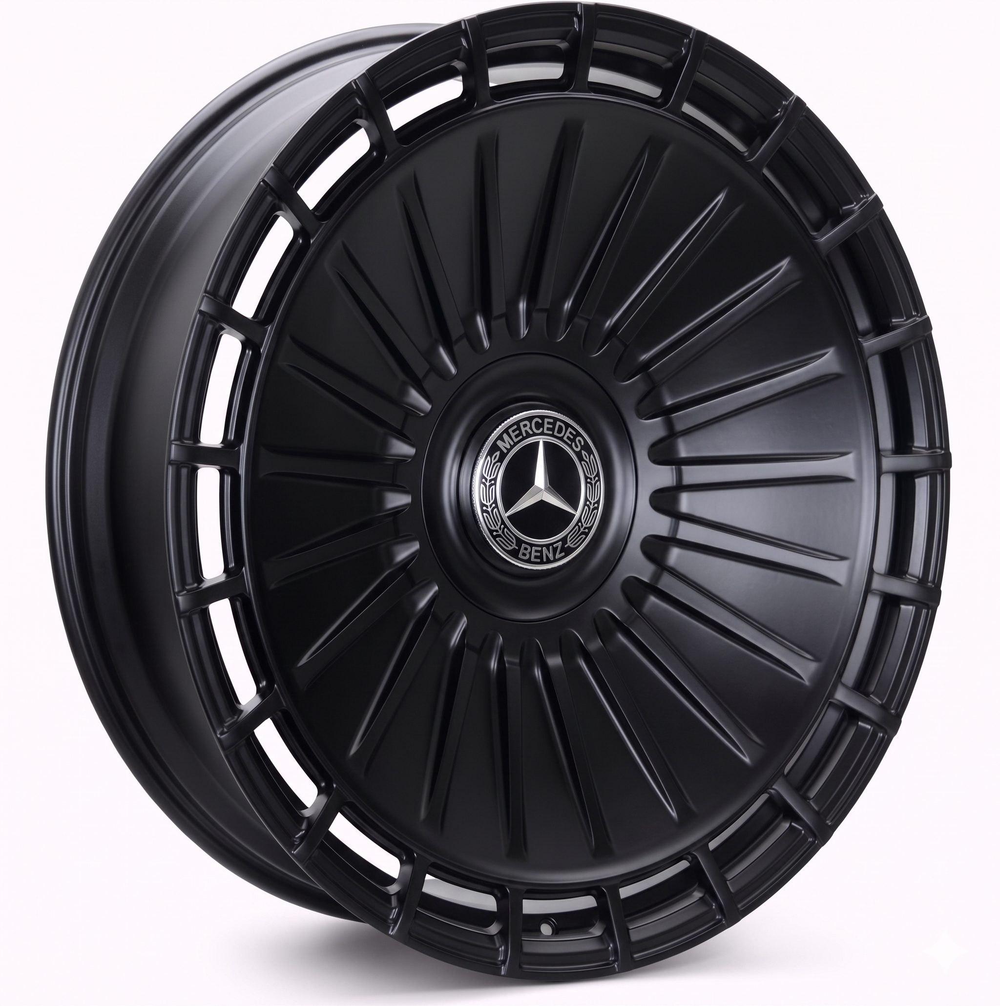 24" Mercedes GLE GL GLS ML Monoblock Forged Gloss Black Style 6330 Wheels & Rims