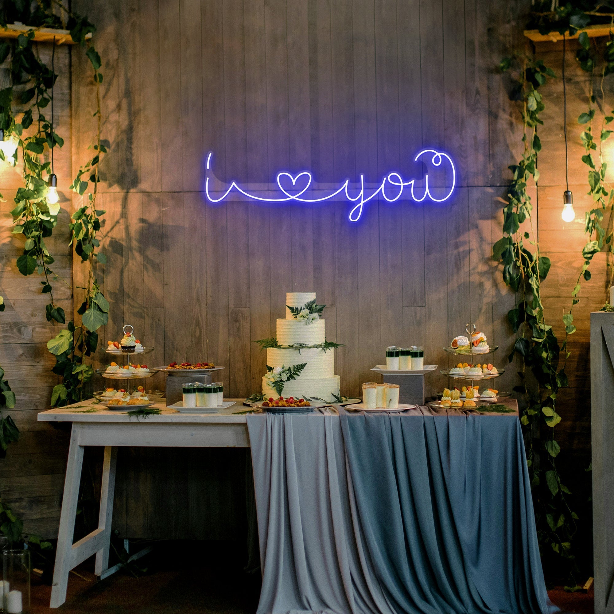 I Love You Led Neon Sign Light