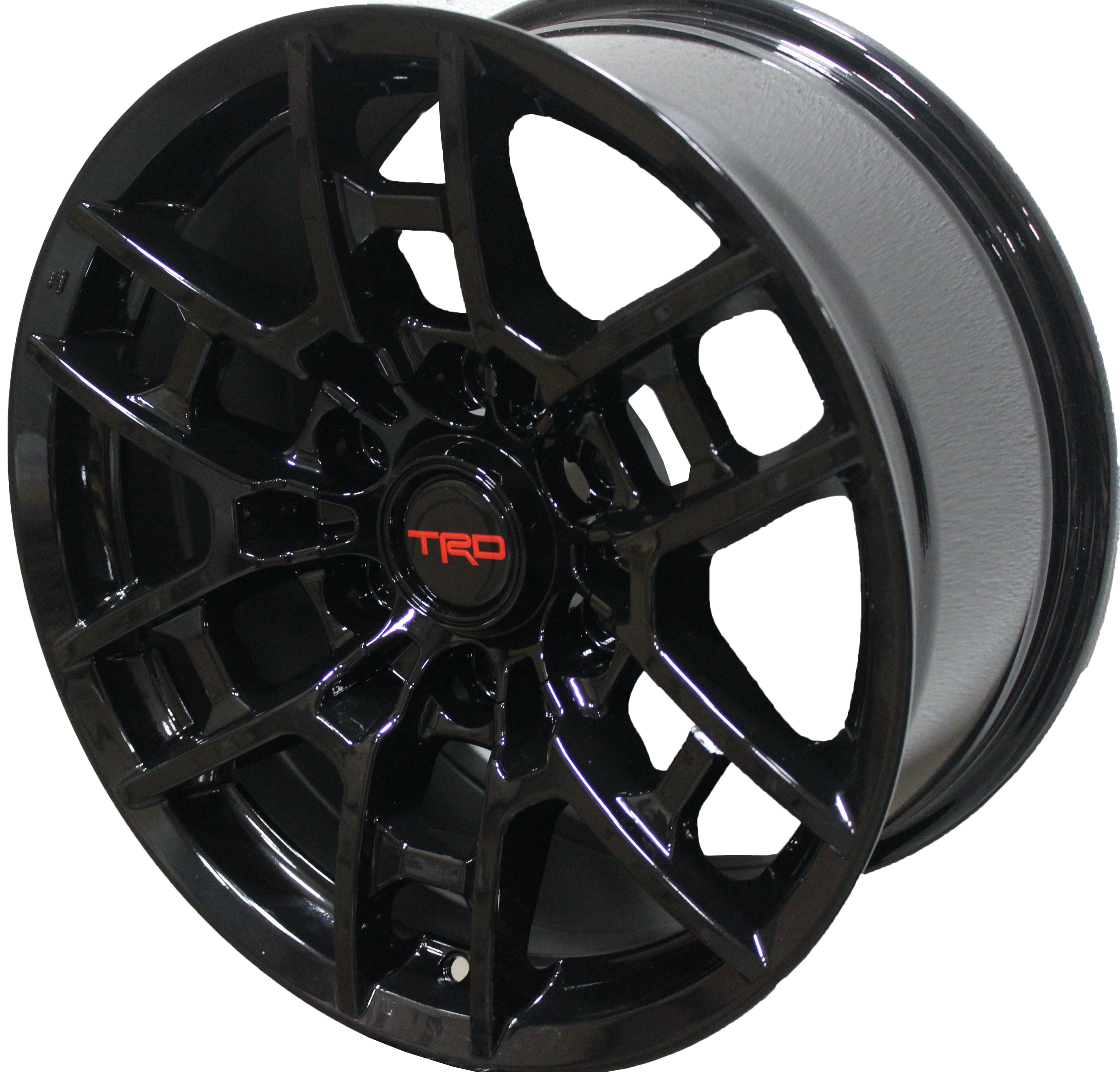 17" Toyota 4Runner FJ Cruiser Tacoma TRD Pro Style Gloss Black Wheels & Rims