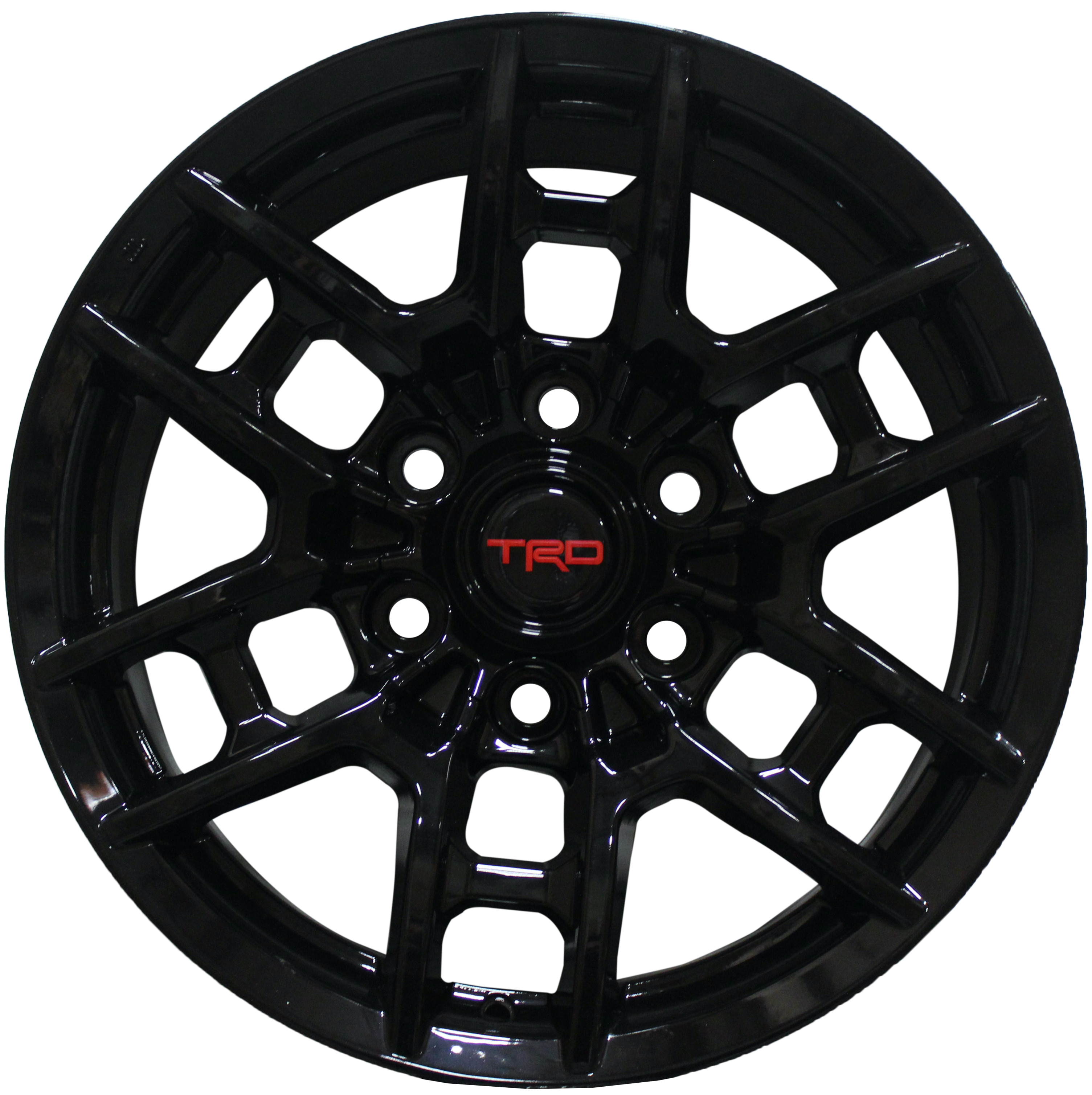 17" Toyota 4Runner FJ Cruiser Tacoma TRD Pro Style Gloss Black Wheels & Rims