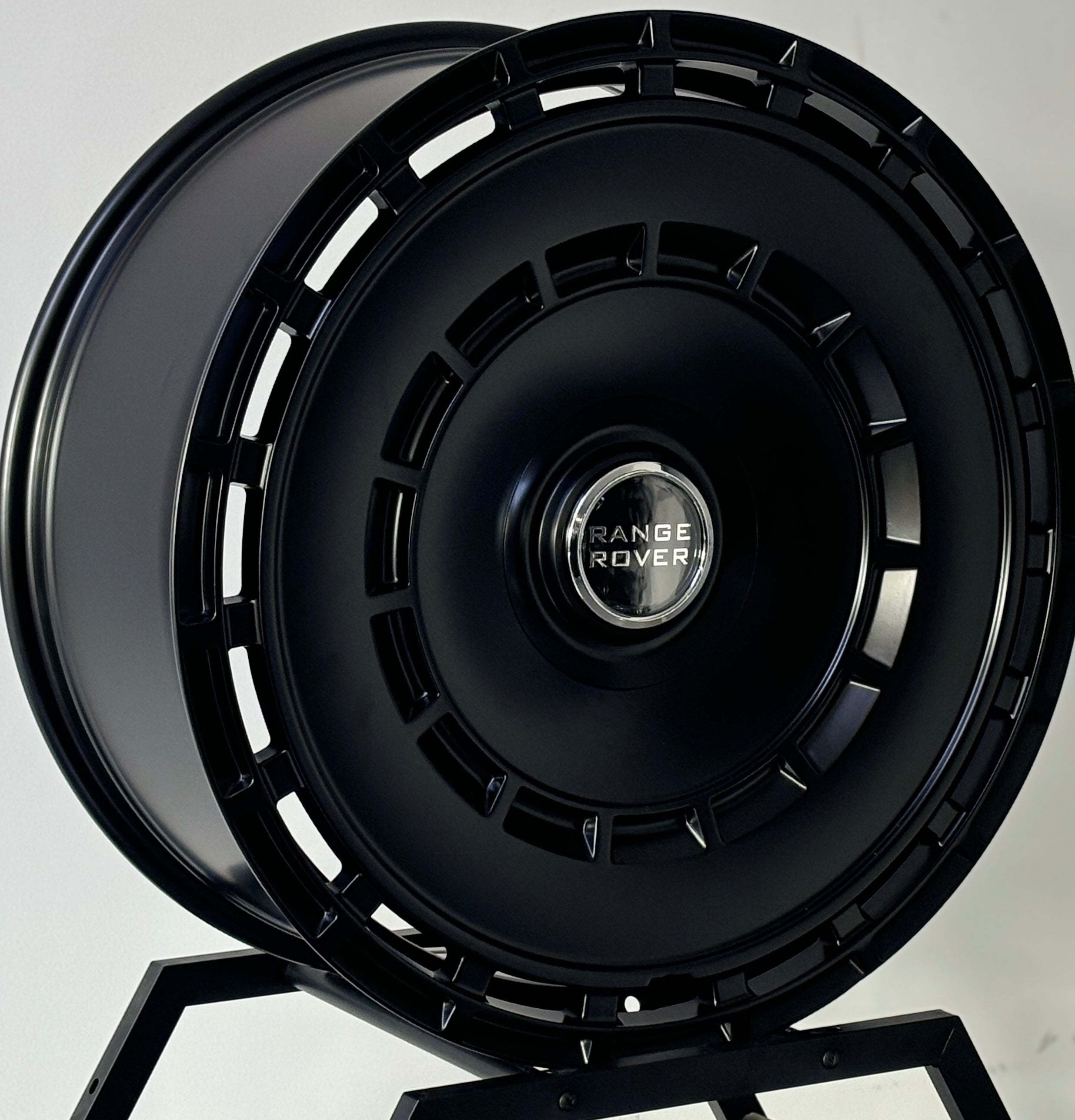 24" Range Rover Full Size Sport SV SE Satin Black Style 41 Wheels