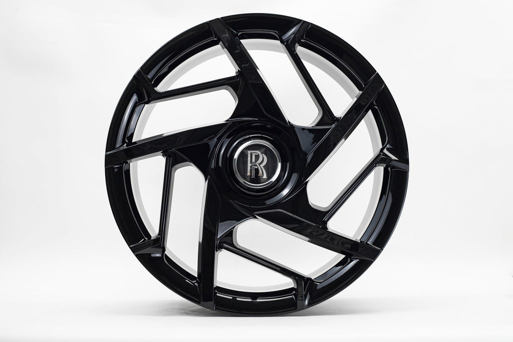 24" Rolls Royce Ghost Phantom Wraith Forged Gloss Black Style 32 Wheels