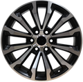 18" Toyota 4Runner FJ Cruiser Tacoma TRD Style Black Machined Wheels & Rims