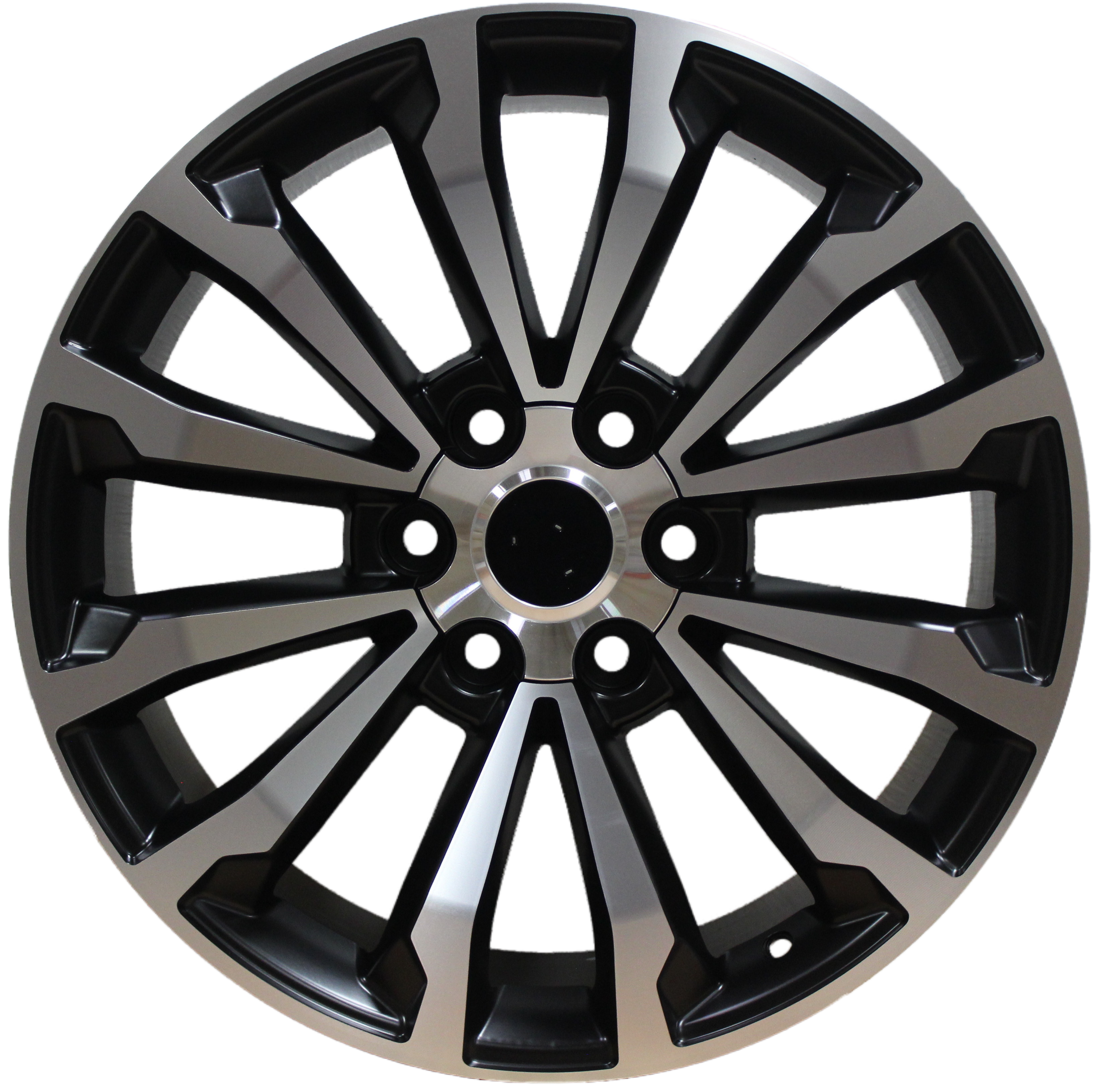 18" Toyota 4Runner FJ Cruiser Tacoma TRD Style Black Machined Wheels & Rims