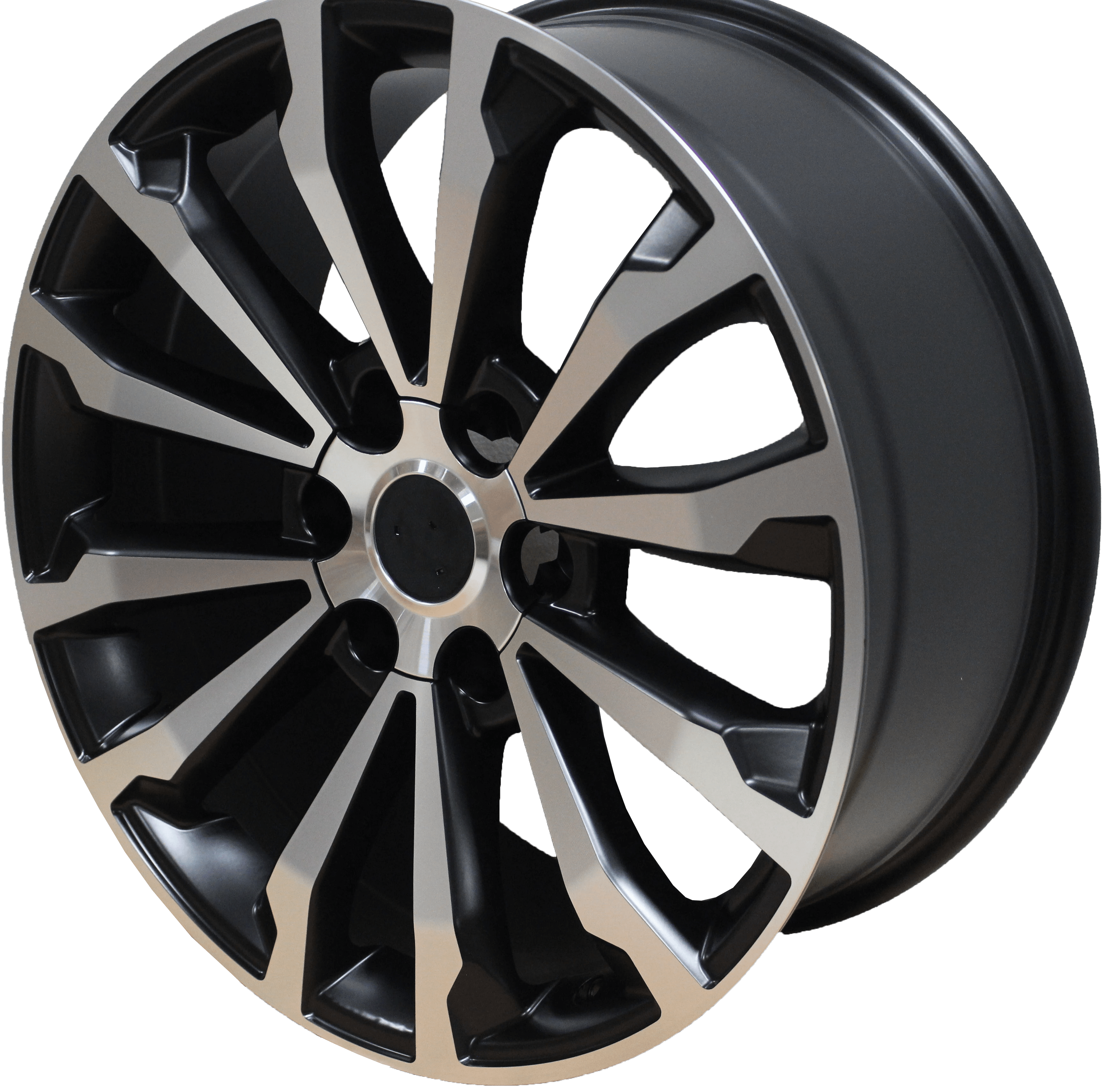 18" Toyota 4Runner FJ Cruiser Tacoma TRD Style Black Machined Wheels & Rims