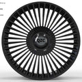 Customized forged wheel hub