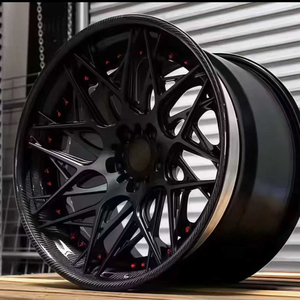 3-Piece Aluminum Alloy Forged Car Wheel Rims