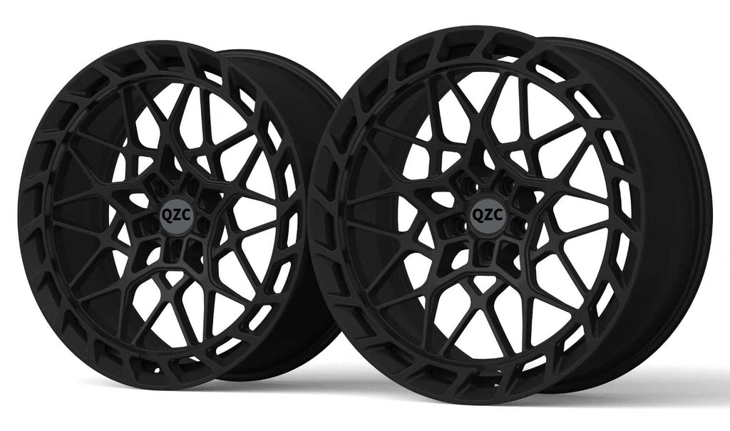 Forged aluminum passenger car wheels