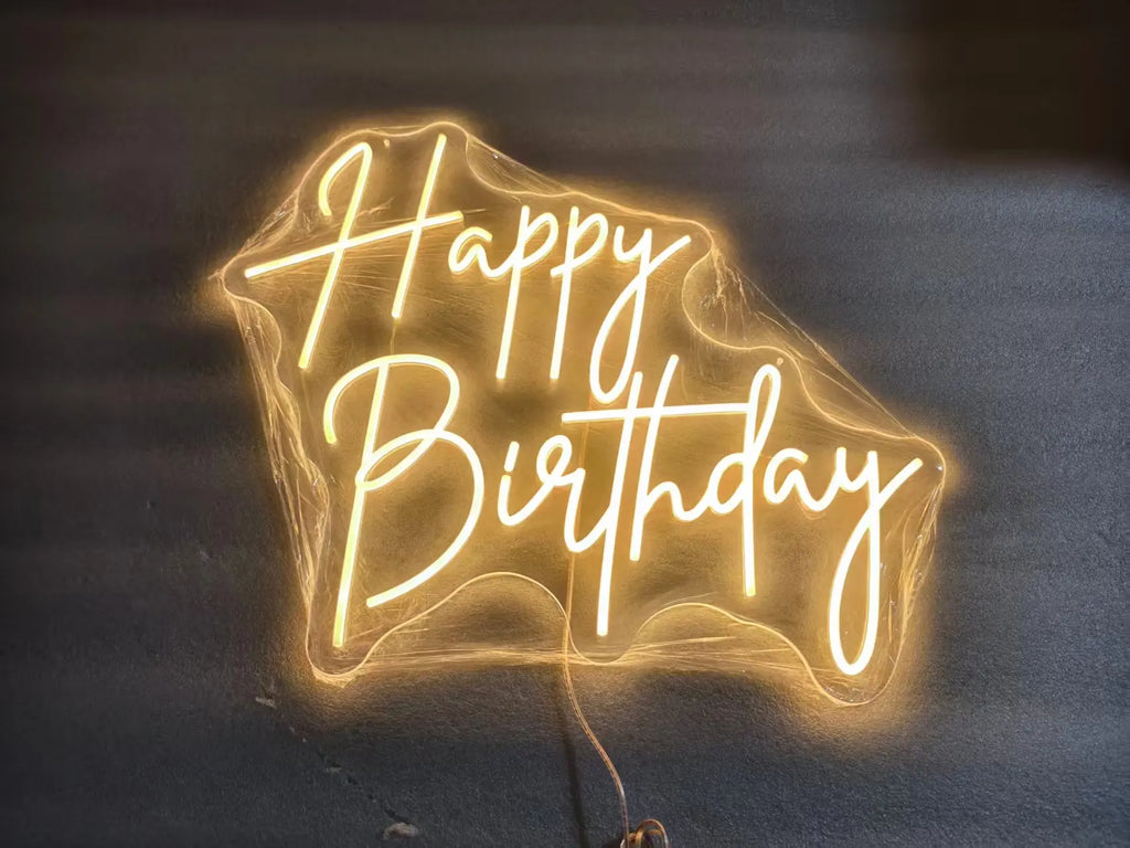 Custom Neon Sign Led Light Personalized Custom Logo Wall Decor Neon Sign For Store Wedding Happy Birthday Party Bar Neon Sign