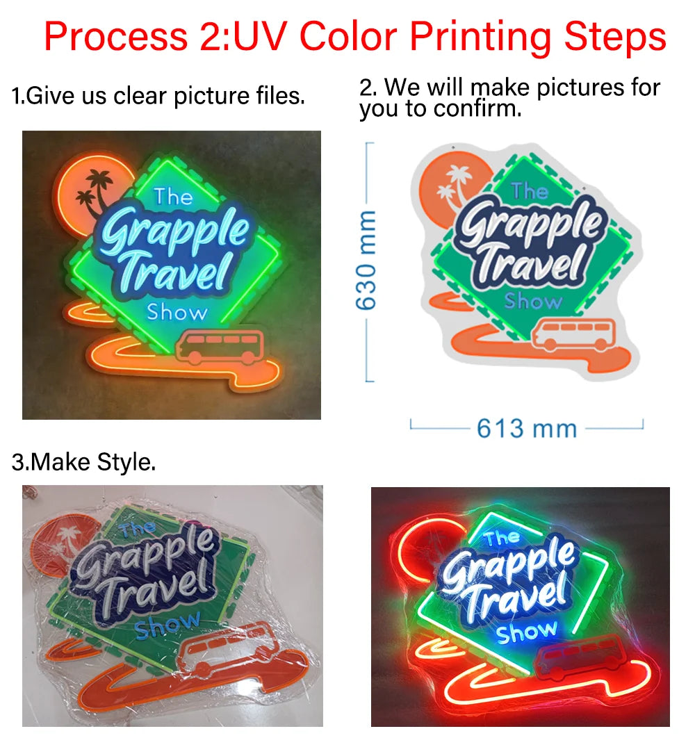 Custom Neon Sign Led Light Personalized Custom Logo Wall Decor Neon Sign For Store Wedding Happy Birthday Party Bar Neon Sign