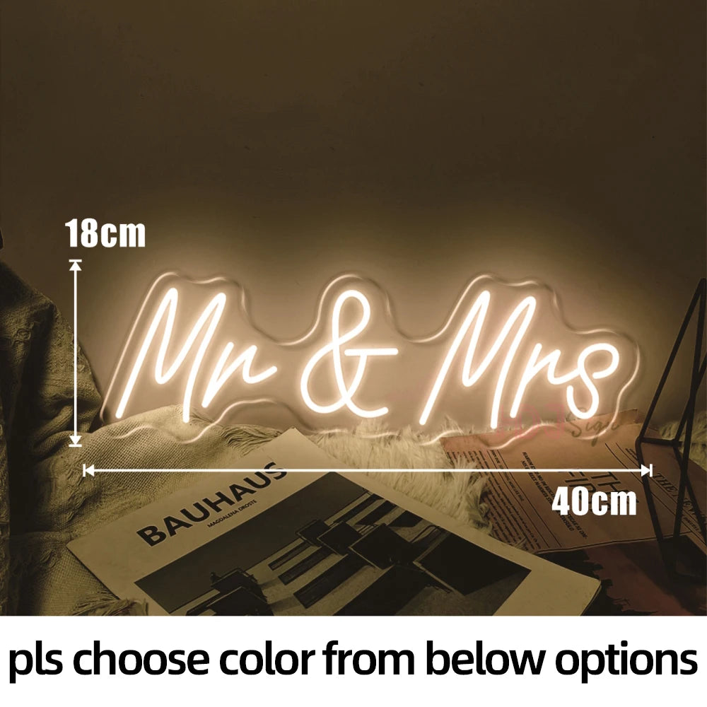 Better Together Neon Led Sign For Wedding Neon Light Sign Party Room Decor Mr And Mrs Neon Led Lights Bedroom Wedding Decoration