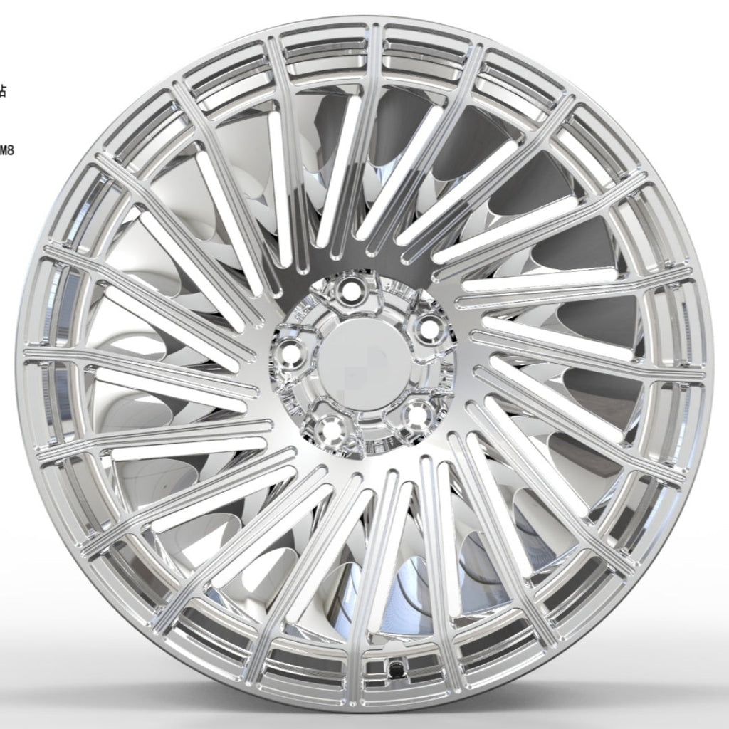 Customized forged wheel hub
