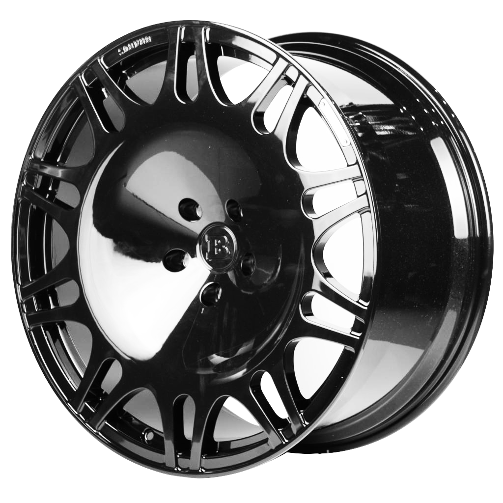22" Mercedes S-Class Forged Brabus Gloss Black Style 52 Wheels