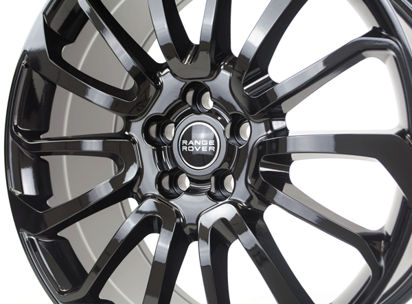 22" Range Rover Full Size / Sport / Defender Autobiography Gloss Black Wheels & Rims